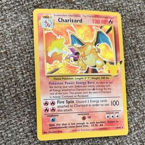 Pokemon Charizard Trading Card celebrations